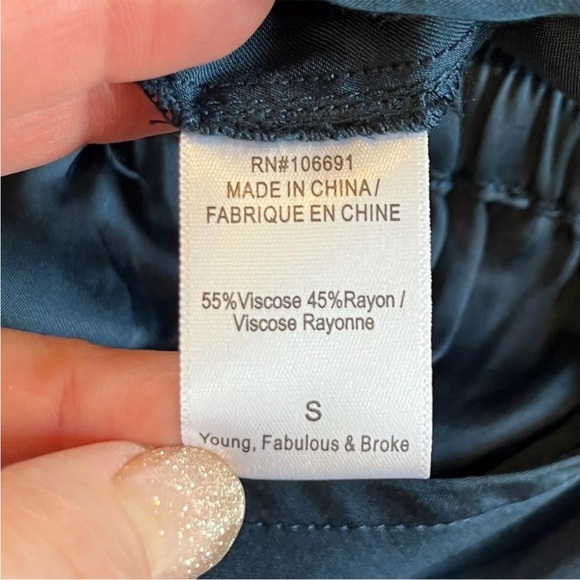 YOUNG FABULOUS AND BROKE CARGO PANTS sz medium - Picture 2 of 5